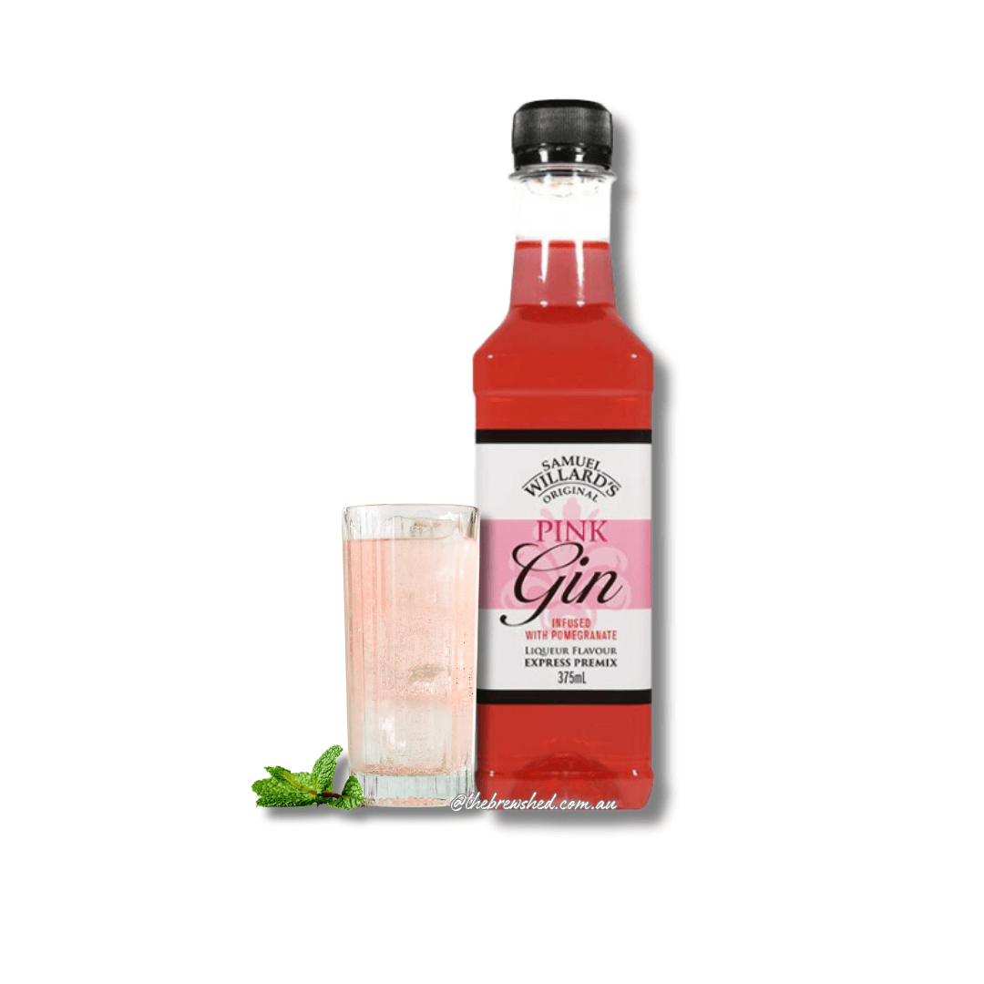delicious pink gin cocktail