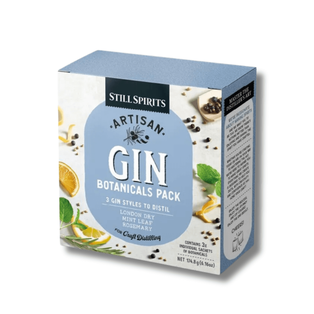 cute little box containing artisan gin botanicals