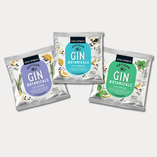 fruity and floral gin botanicals for making gin