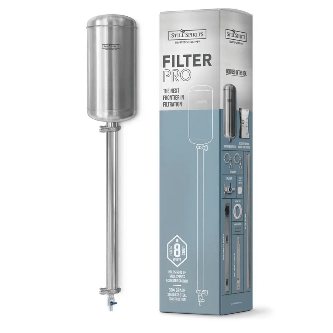 stainless steel alcohol filtering system