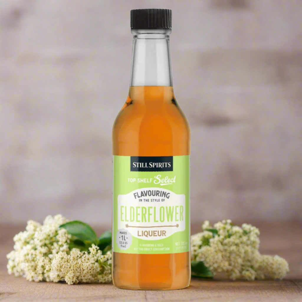 delicious elderflower premix liqueur for DIY alcohol