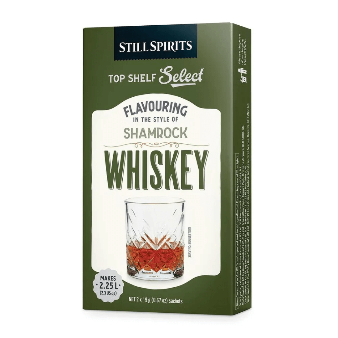 green box of irish whiskey spirit essence for distilling alcohol