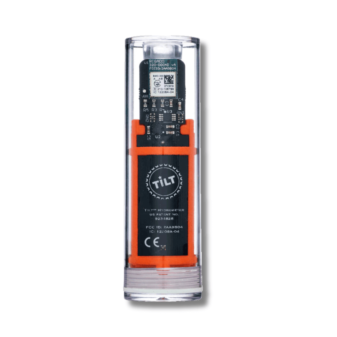 Tilt Wireless Hydrometer Orange The Brew Shed DIY Beer Making The
