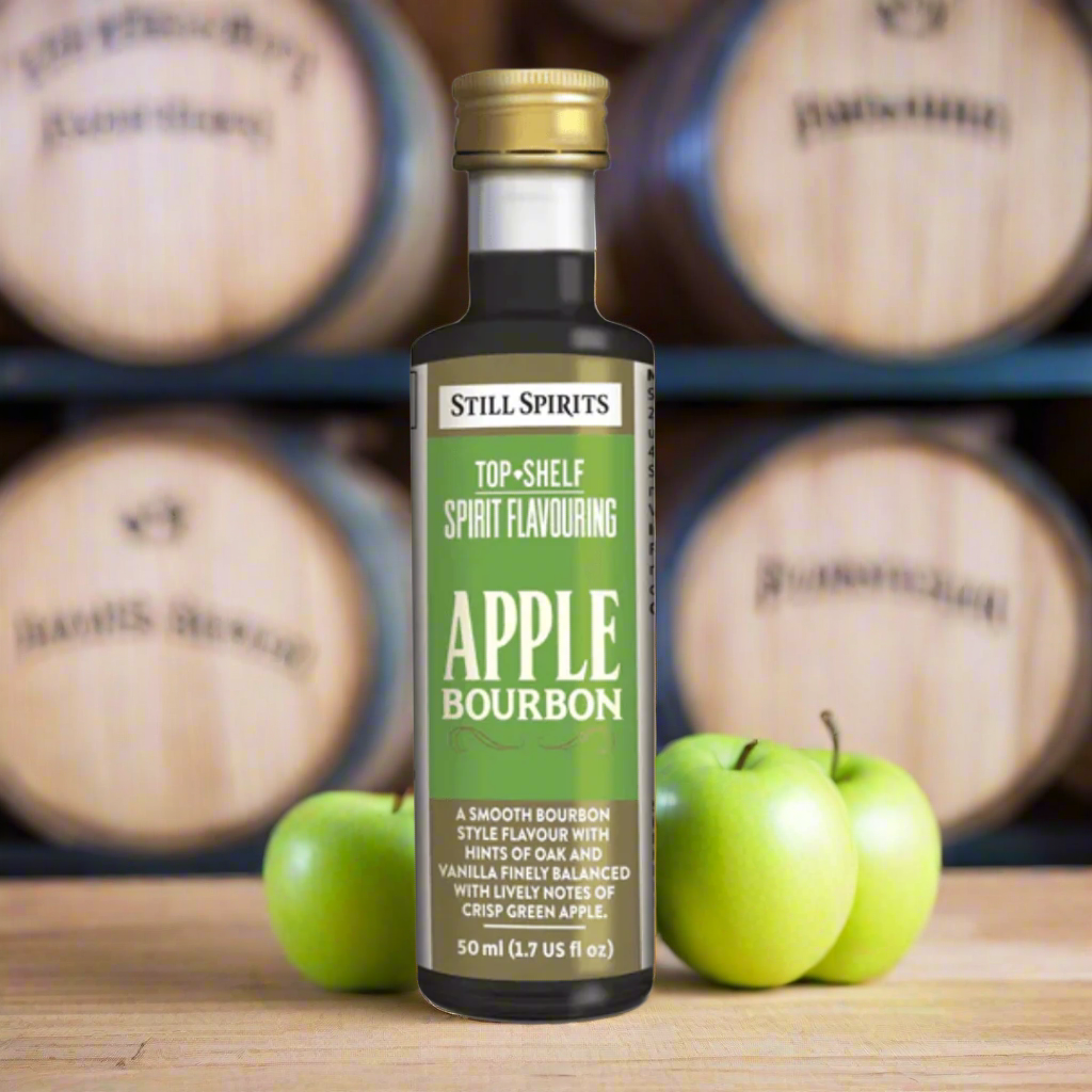 green apple bourbon homebrew sprit flavouring