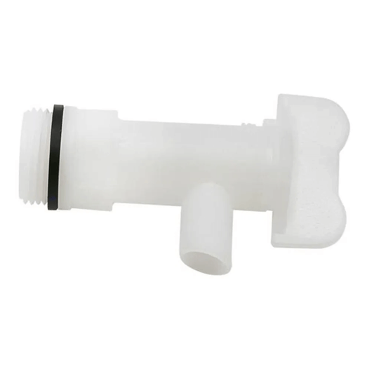 white plastic tap for brewing bucket