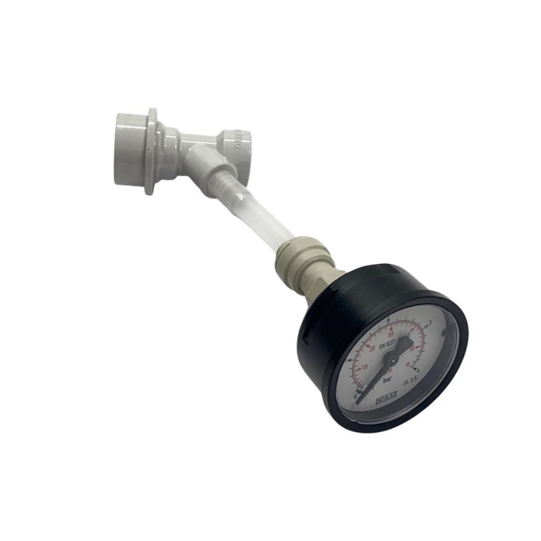 pressure gauge for homebrew beer kegs