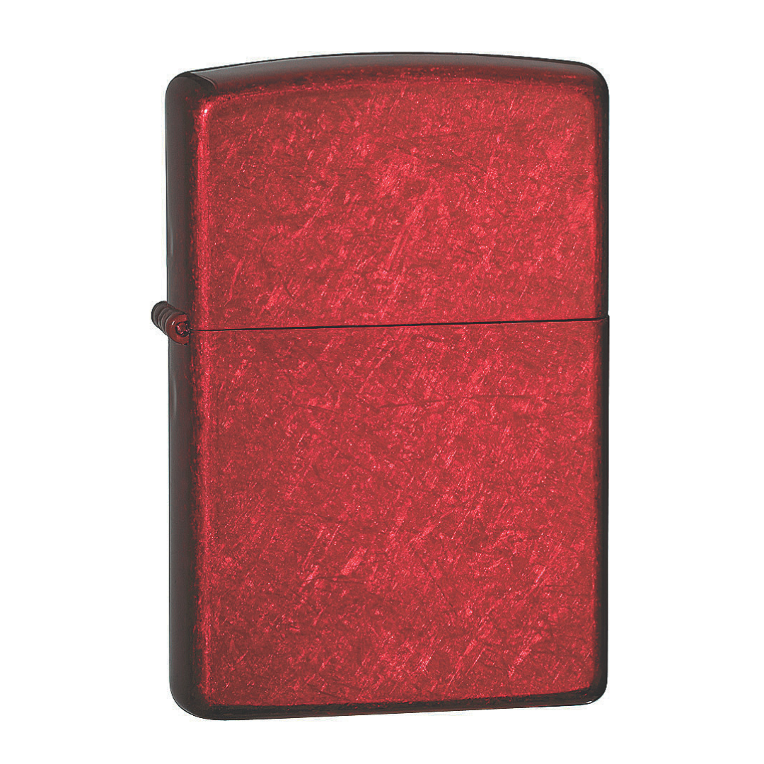 authentic made in USA zippo lighter candy apple red