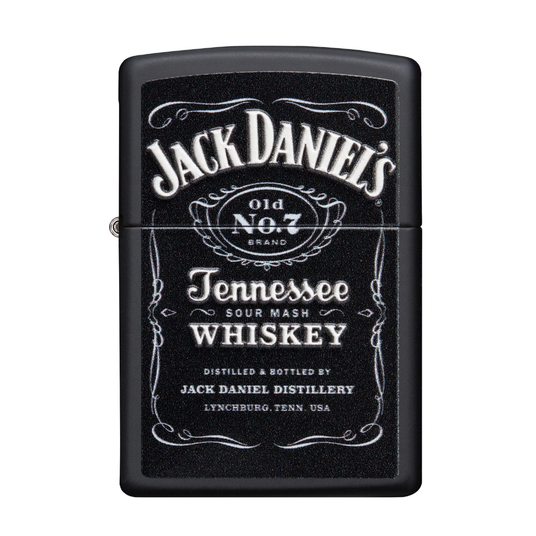 Zippo Lighter Jack Daniels Black Matte