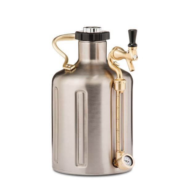 GrowlerWerks Ukeg 128 Pressurised Growler- Steel