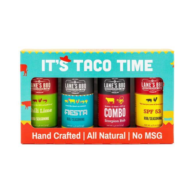 Lanes Rub Gift Pack Taco