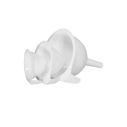 plasttic funnel set for pouring liquids